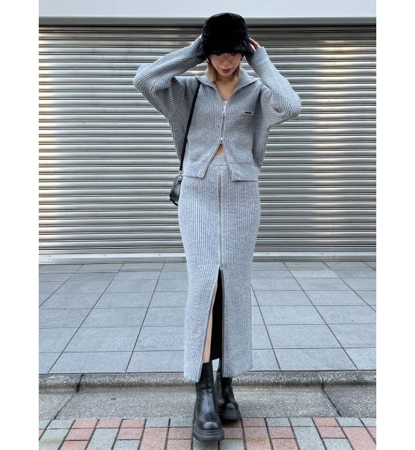 EMODA「ルーズハイネックリブニット」|ニット・セーター|