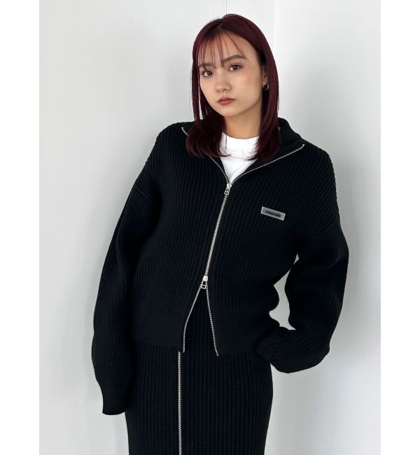 EMODA「ルーズハイネックリブニット」|ニット・セーター|