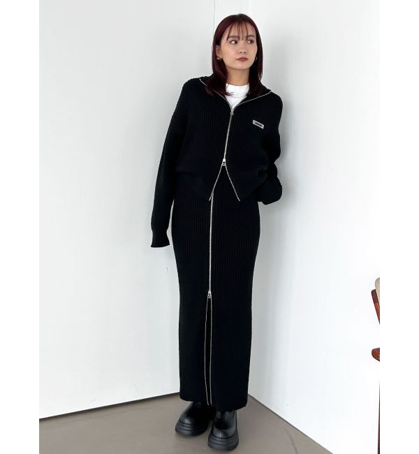 EMODA「ルーズハイネックリブニット」|ニット・セーター|