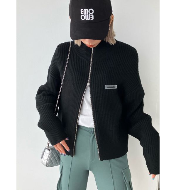 EMODA「ルーズハイネックリブニット」|ニット・セーター|