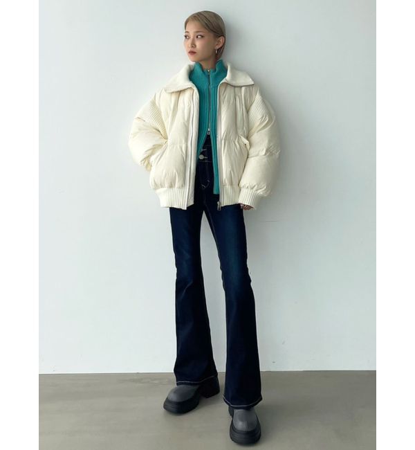 EMODA「ルーズハイネックリブニット」|ニット・セーター|