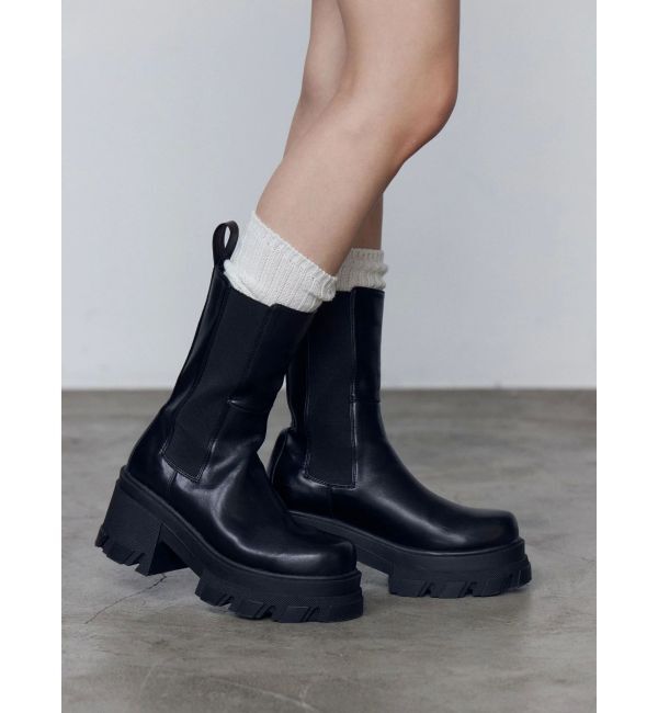 EMODA「サイドゴアタンクブーツ」|ショートブーツ|