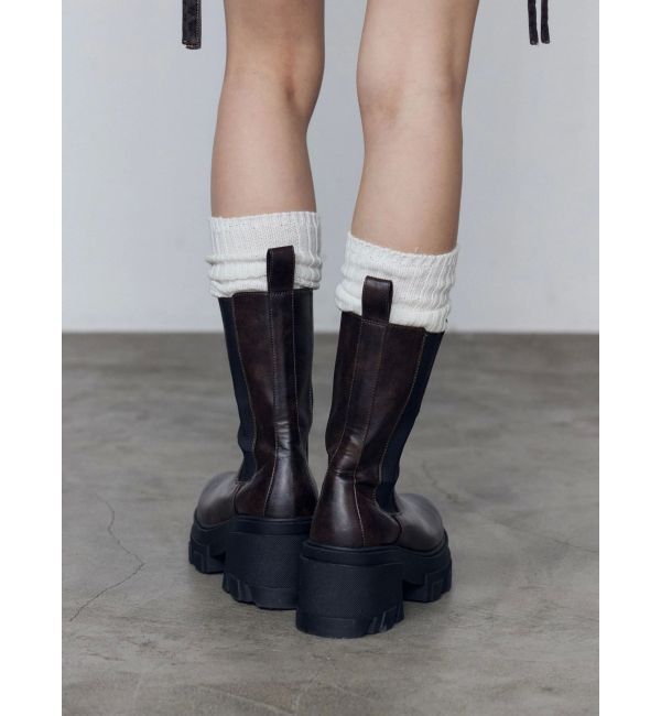 EMODA「サイドゴアタンクブーツ」|ショートブーツ|