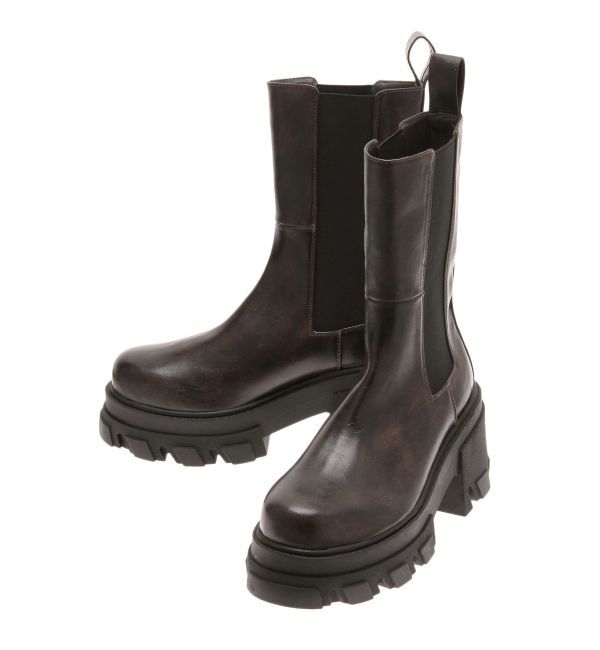 EMODA「サイドゴアタンクブーツ」|ショートブーツ|