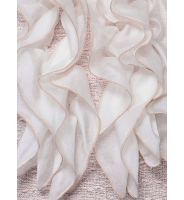 MERCURYDUO「襟付きフロントフリルミニワンピース」|ワンピース|