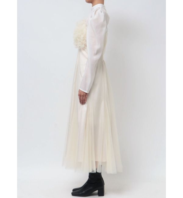 MERCURYDUO「チュールキャミワンピースxブラウスセット」|ワンピース|