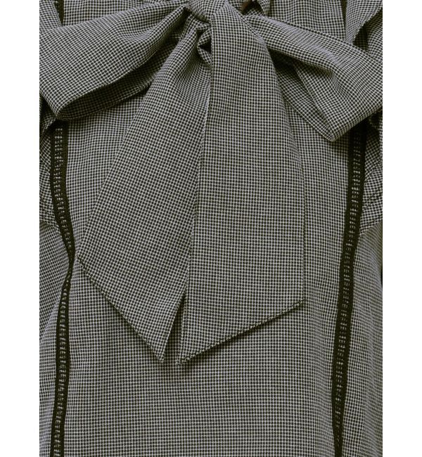 MERCURYDUO「2WAYオープンラッフルショルダーロングスリーブブラウス」|シャツ・ブラウス|