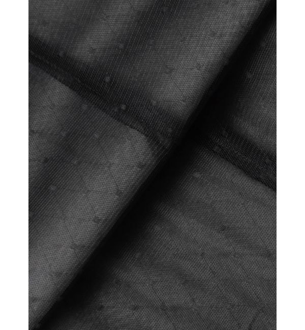 MERCURYDUO「ビットニットドットチュールドッキングワンピース」|ワンピース|