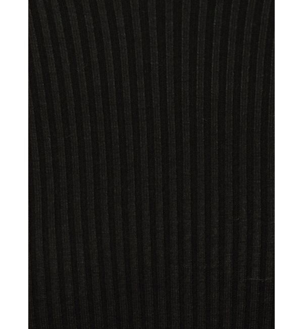 MERCURYDUO「パール付きフレアスリーブリブニット」|ニット・セーター|