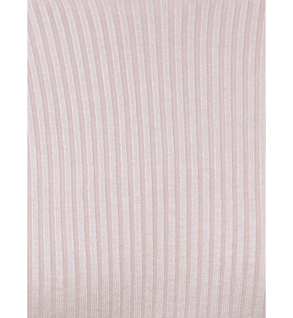 MERCURYDUO「パール付きフレアスリーブリブニット」|ニット・セーター|