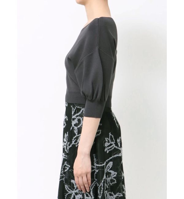 MERCURYDUO「総針バルーン袖ニット」|ニット・セーター|