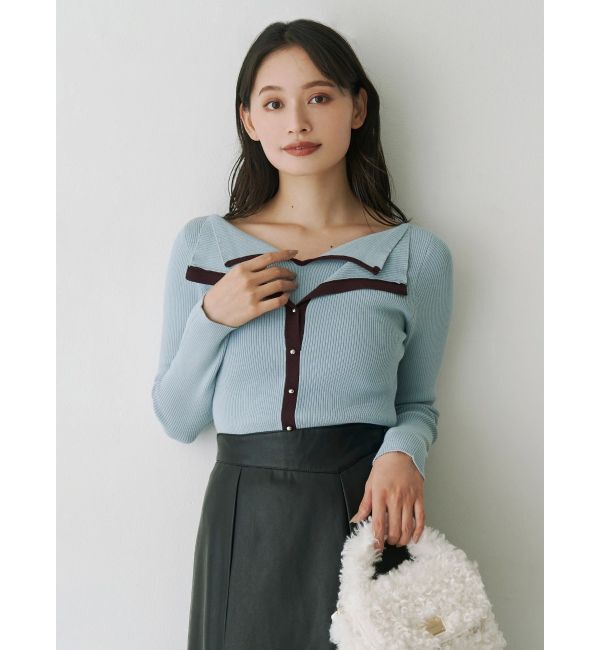 MERCURYDUO「ハンカチヘムフレアスカート」|スカート|