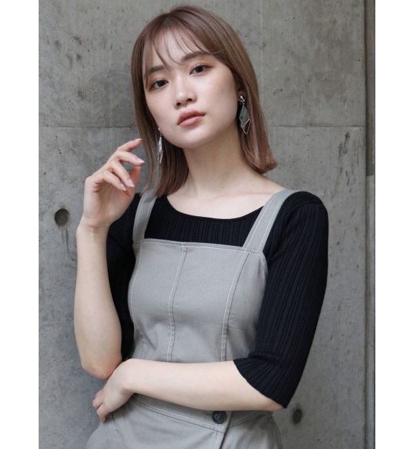 MURUA「ディープバックオープンデザインニット」|ニット・セーター|