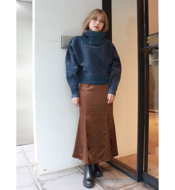 MURUA「サテンマーメイドスカート」|スカート|