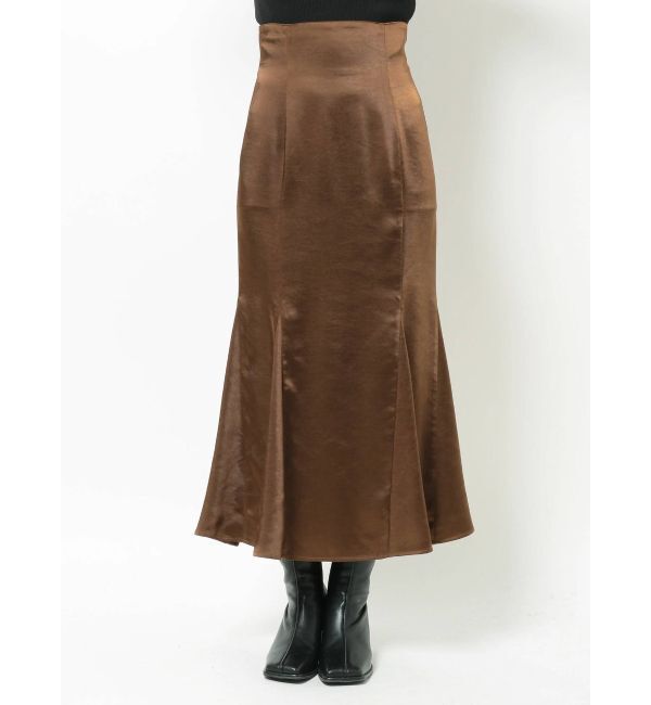 MURUA「サテンマーメイドスカート」|スカート|