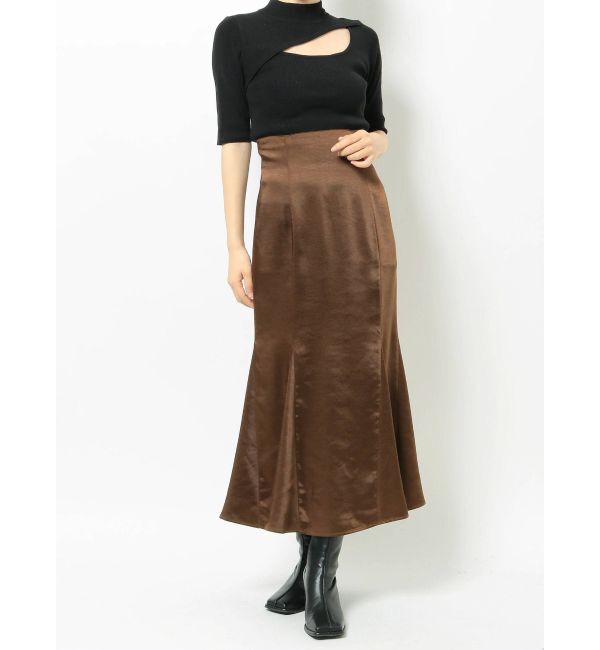 MURUA「サテンマーメイドスカート」|スカート|