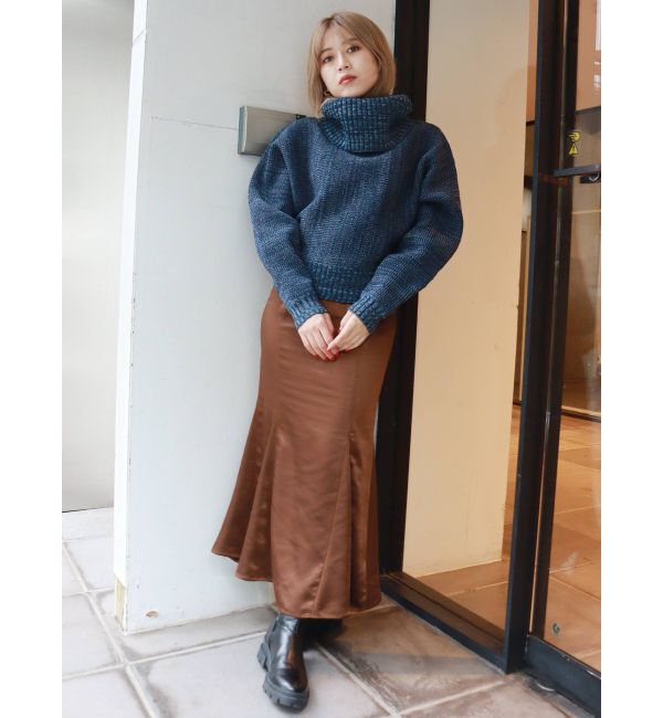 MURUA「サテンマーメイドスカート」|スカート|