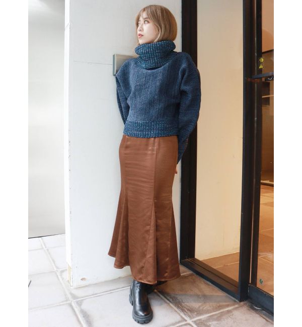 MURUA「サテンマーメイドスカート」|スカート|