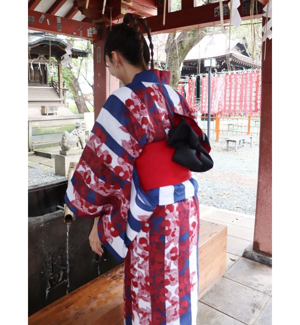 MURUA「MURUA浴衣SET【太縞に椿】」|その他|