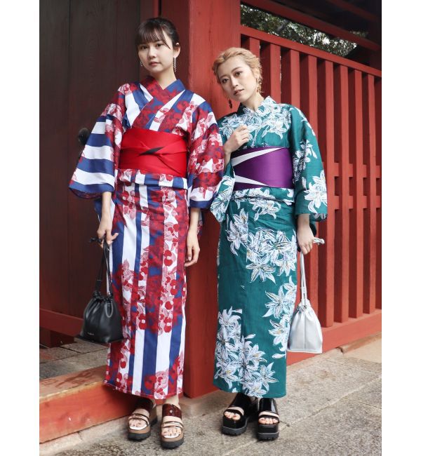 MURUA「MURUA浴衣SET【太縞に椿】」|その他|