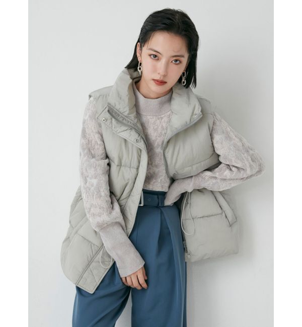 MURUA「中綿ルーズベスト」|ダウンベスト・ベスト|