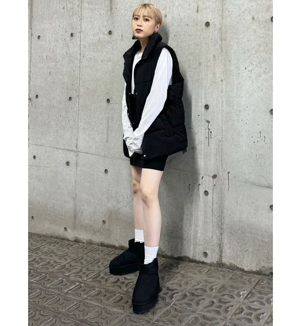 MURUA「中綿ルーズベスト」|ダウンベスト・ベスト|