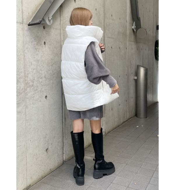 MURUA「中綿ルーズベスト」|ダウンベスト・ベスト|