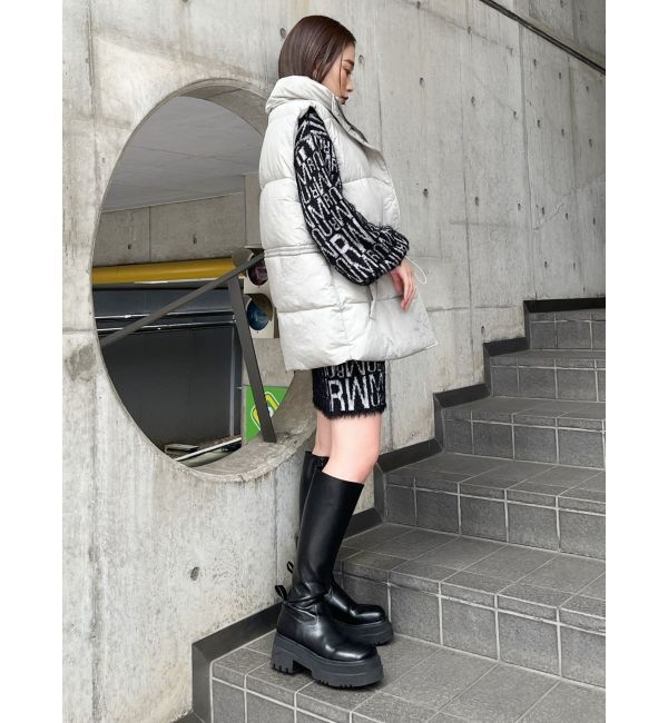 MURUA「中綿ルーズベスト」|ダウンベスト・ベスト|