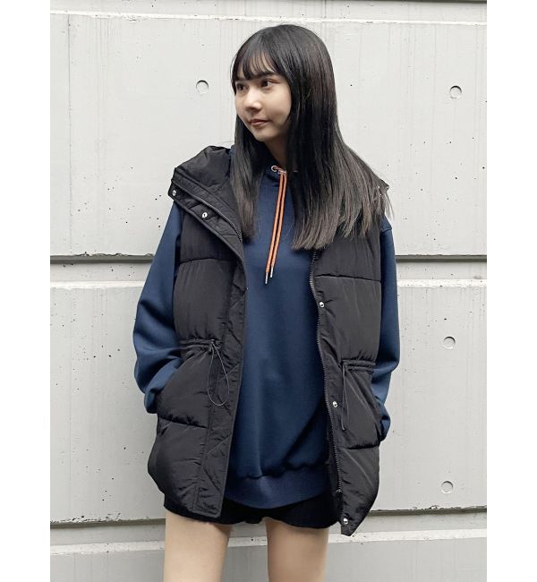 MURUA「中綿ルーズベスト」|ダウンベスト・ベスト|