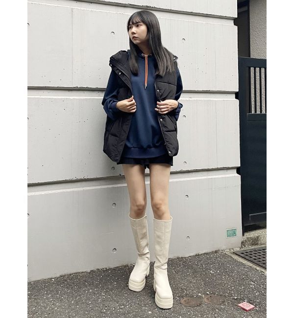 MURUA「中綿ルーズベスト」|ダウンベスト・ベスト|