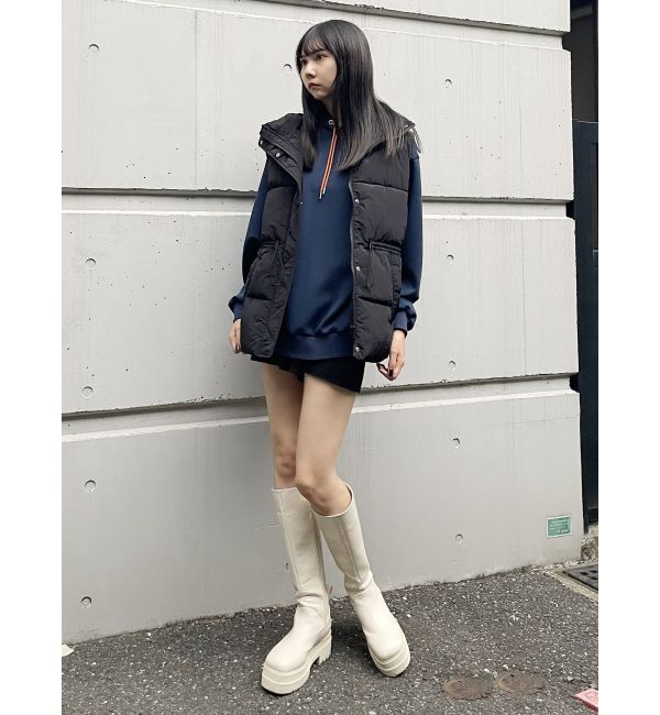 MURUA「中綿ルーズベスト」|ダウンベスト・ベスト|