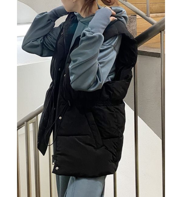 MURUA「中綿ルーズベスト」|ダウンベスト・ベスト|