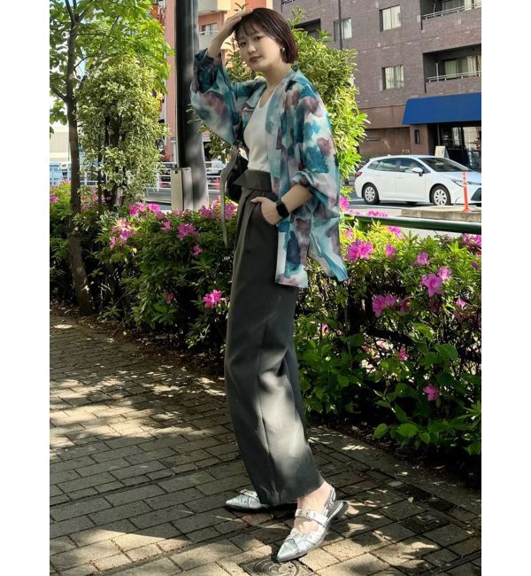 MURUA「シアーシャイニーボリュームスリーブシャツ」|シャツ・ブラウス|