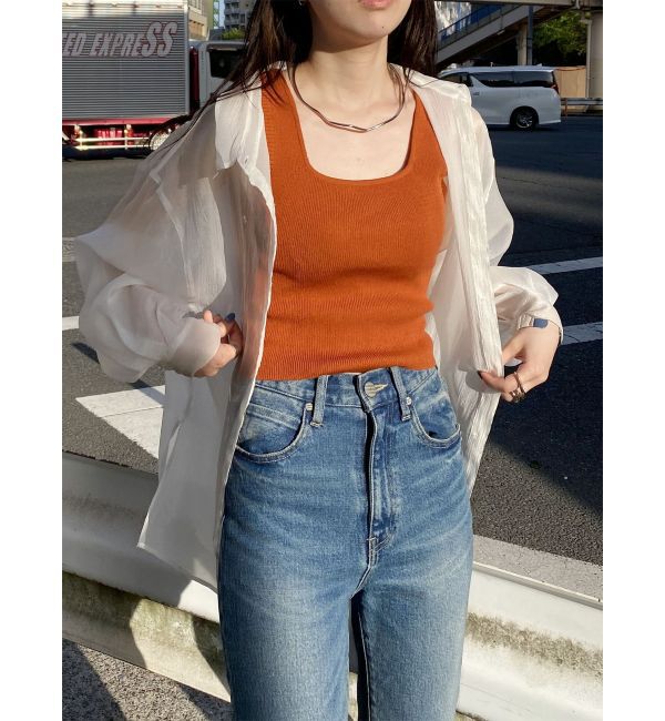 MURUA「シアーシャイニーボリュームスリーブシャツ」|シャツ・ブラウス|