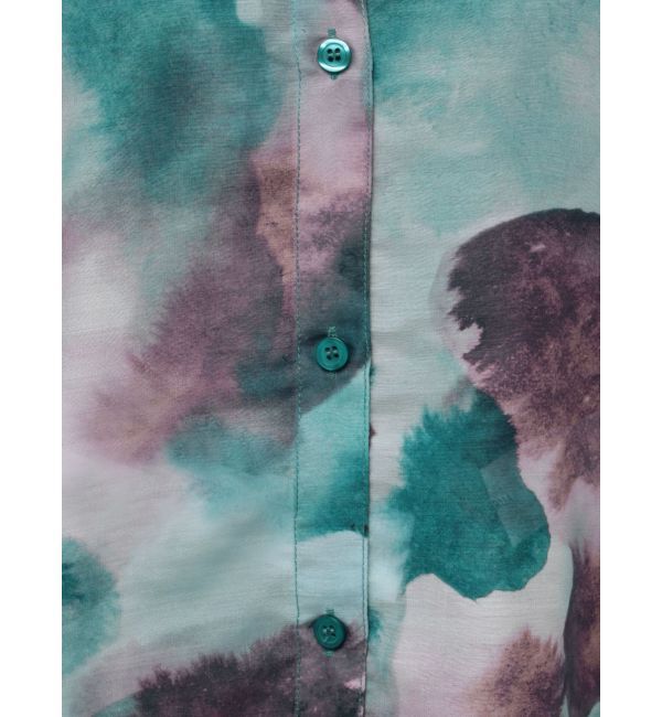 MURUA「シアーシャイニーボリュームスリーブシャツ」|シャツ・ブラウス|