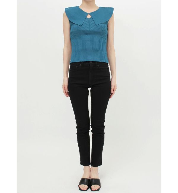 MURUA「付け衿2WAYリブニット」|ニット・セーター|