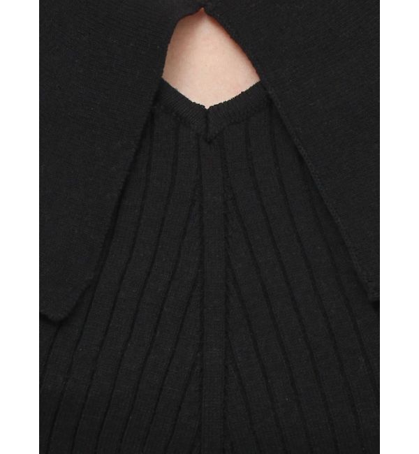 MURUA「付け衿2WAYリブニット」|ニット・セーター|