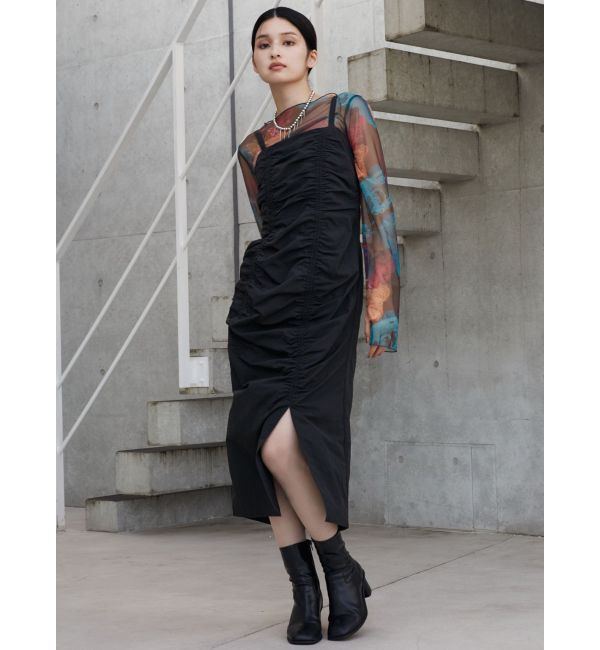 MURUA「ペイントチュールトップス【WEB限定】」|Tシャツ・カットソー|