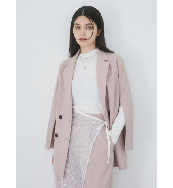 MURUA「オープンスリーブテーラードジャケット【セットアップ着用可】」|テーラードジャケット|