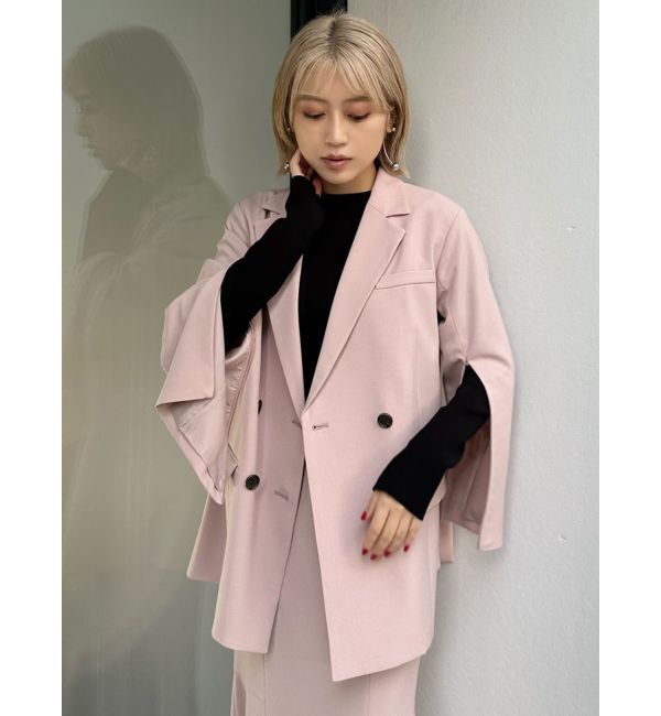 MURUA「オープンスリーブテーラードジャケット【セットアップ着用可】」|テーラードジャケット|