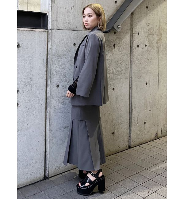 MURUA「オープンスリーブテーラードジャケット【セットアップ着用可】」|テーラードジャケット|