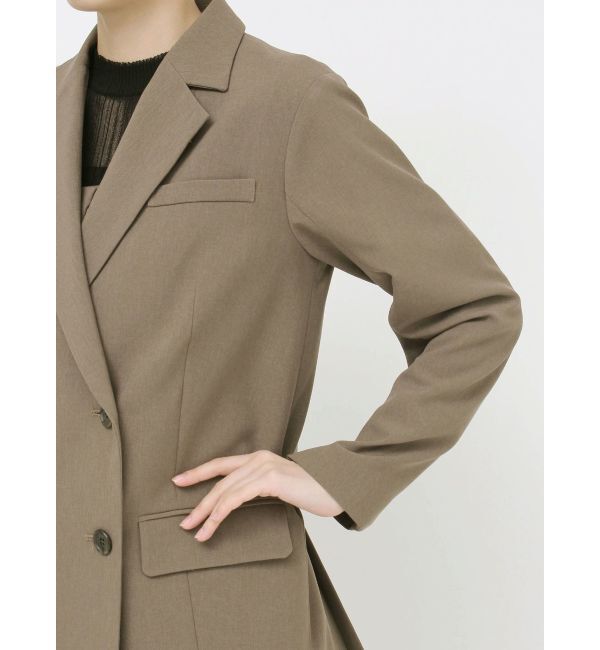 MURUA「オープンスリーブテーラードジャケット【セットアップ着用可】」|テーラードジャケット|