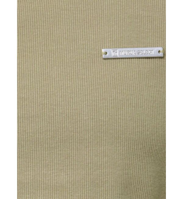 MURUA「プレートクロップドトップス」|Tシャツ・カットソー|