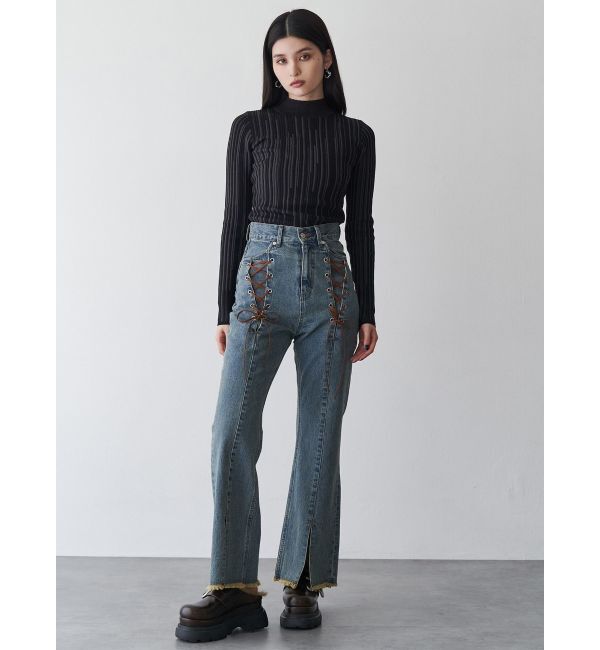 MURUA「インナーファーベルテッドクロッグス」|スリッポン|