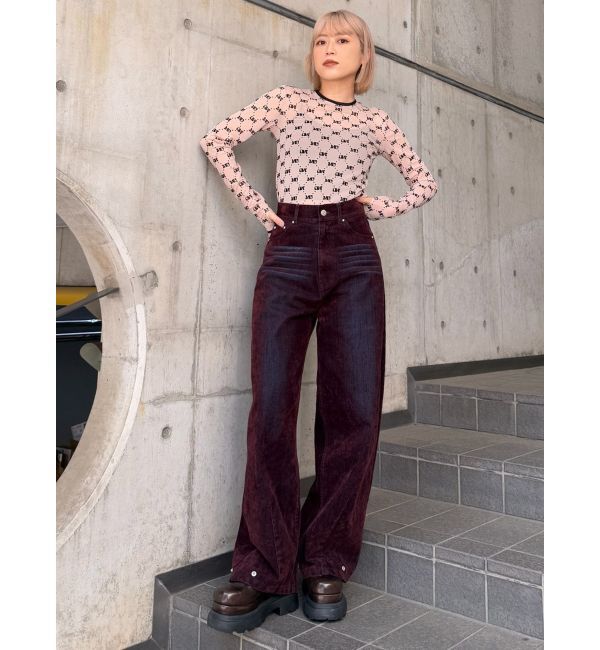 MURUA「インナーファーベルテッドクロッグス」|スリッポン|