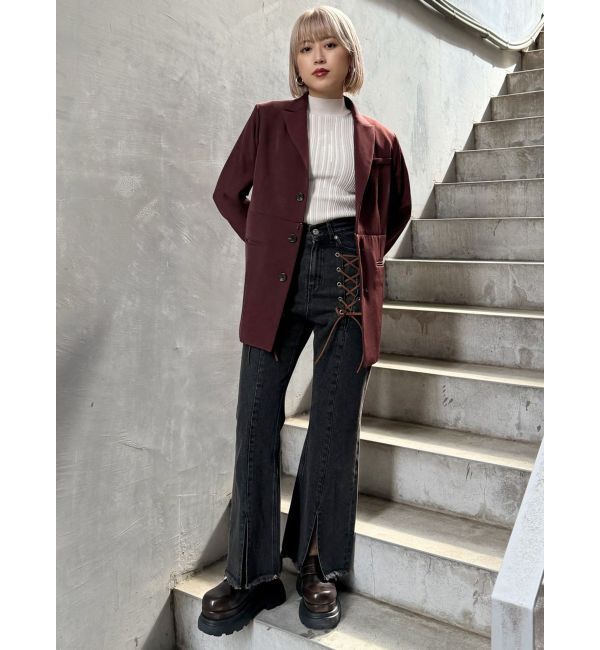 MURUA「インナーファーベルテッドクロッグス」|スリッポン|