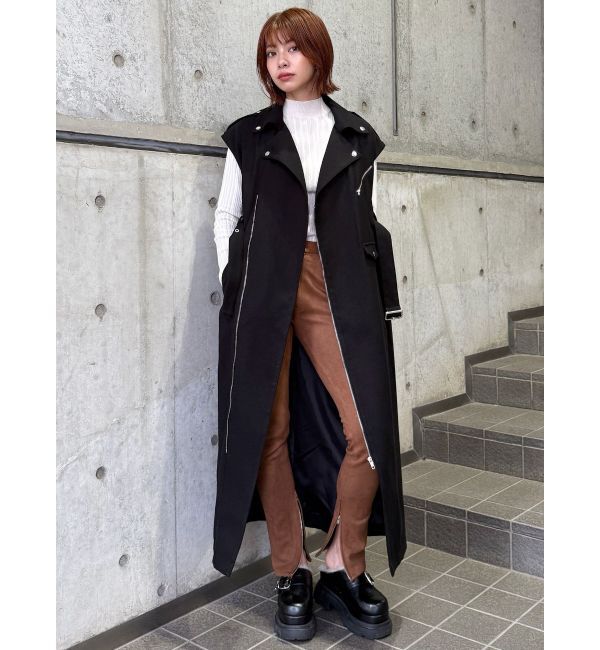 MURUA「インナーファーベルテッドクロッグス」|スリッポン|