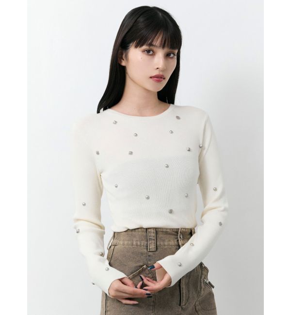 MURUA「スタッズニット」|ニット・セーター|