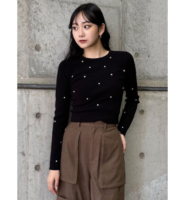 MURUA「スタッズニット」|ニット・セーター|