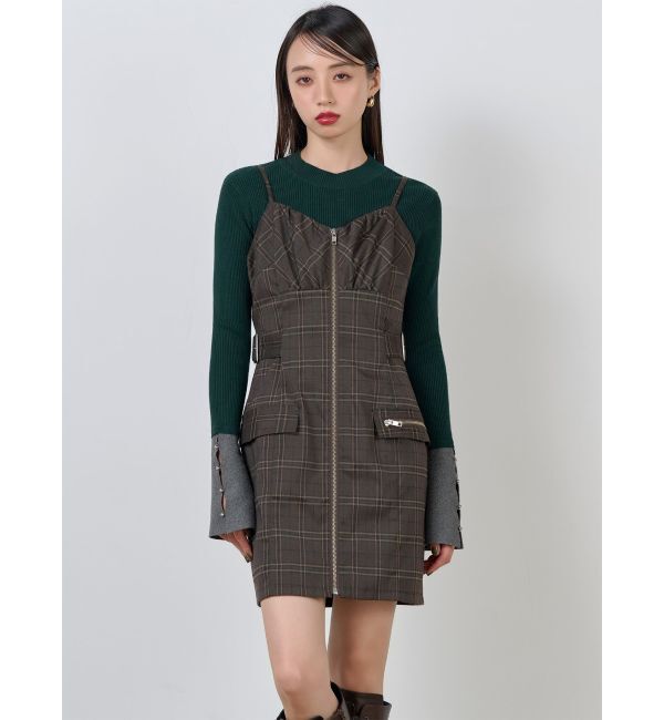 MURUA「フレアスリーブアクセントニット」|ニット・セーター|